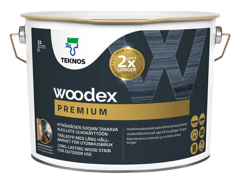 teknos 10l woodex premium